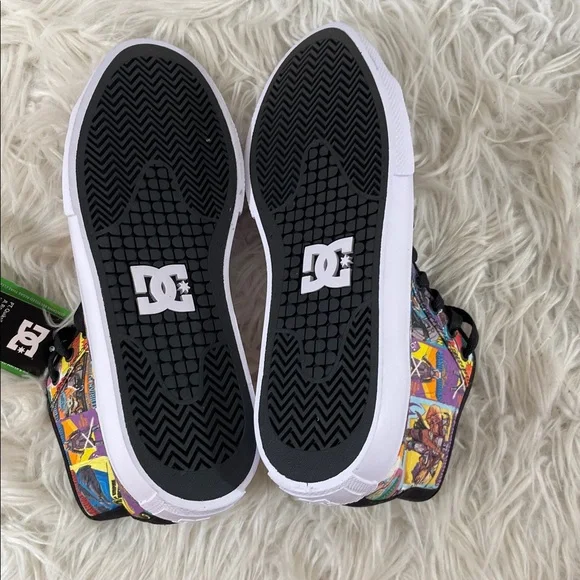 DC Star Wars Manual HI Unisex Black Canvas Skate Inspired Sneakers Shoes Size 8 - Picture 10 of 13